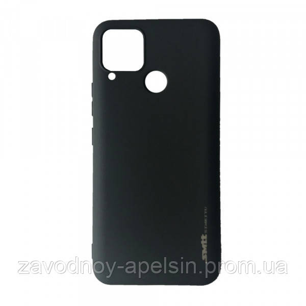 Realme C15 Чохол силіконовий (чорний) Одеса - фото 1