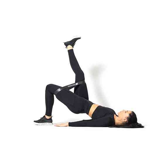 Еспандер для ніг Mini Bands Way4you w40015 чорний, 9-14 кг Вінниця