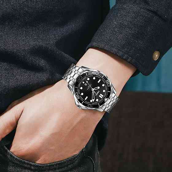 Skmei 9276SSIBK Silver-Black Steel Strap SBR Киев