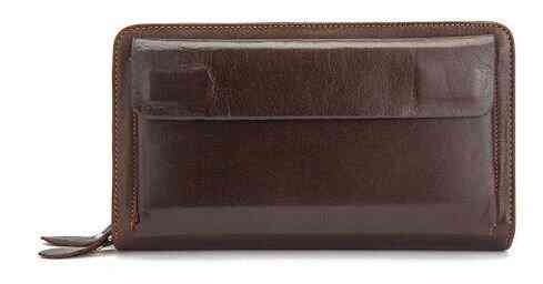 Чоловіча барсетка з ремінцем на руку Vintage 14915 Коричнева Київ