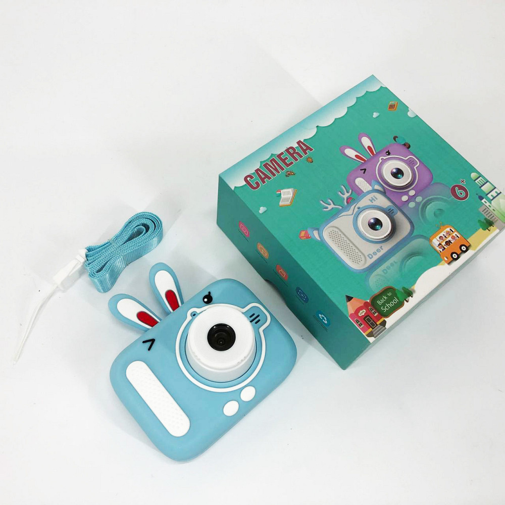 Дитячий цифровий фотоапарат X900 Rabbit Колір: блакитний MI-27 Івано-Франківськ - фото 2