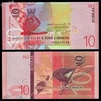 Сан - Томе и Принсипи 10 dobras 2020 Pick 77 UNC(бумага) Полтава - изображение 1