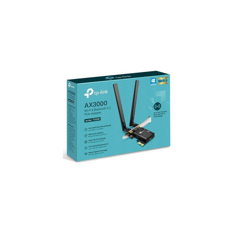 Бездротовий адаптер TP-Link Archer TX55E PCI Express Харьков - изображение 2
