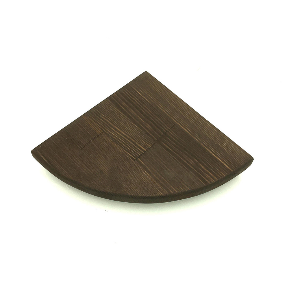 Кутова настінна полиця "Кабарет 18" капучино Миколаїв - фото 6