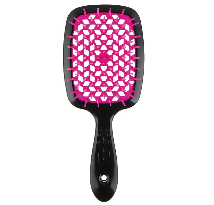 Щетка для волос черная с фуксией Superbrush Janeke Киев - изображение 1