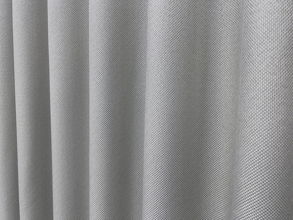 Комплект штор VR-Textil Льон Мішковина 200х270 2шт і Тюль 500х270 867ш-1708т Світло-сірий з білим 71-181/6 Київ - фото 15