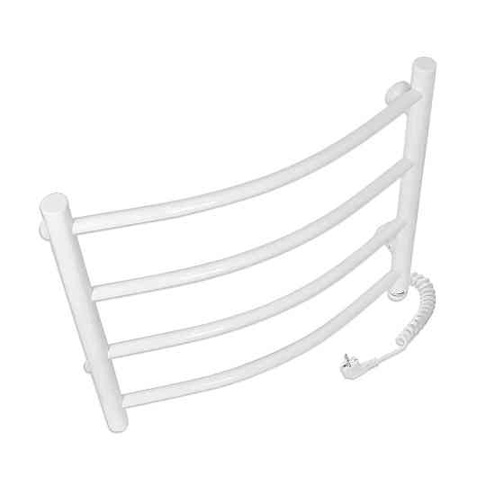 Электрический полотенцесушитель Laris Зебра Классик ЧК4 500Х500 Э белый Київ