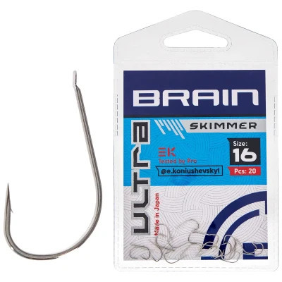Крючок Brain fishing Ultra Skimmer 16 (20шт/уп) (1858.52.41) Винница - изображение 1