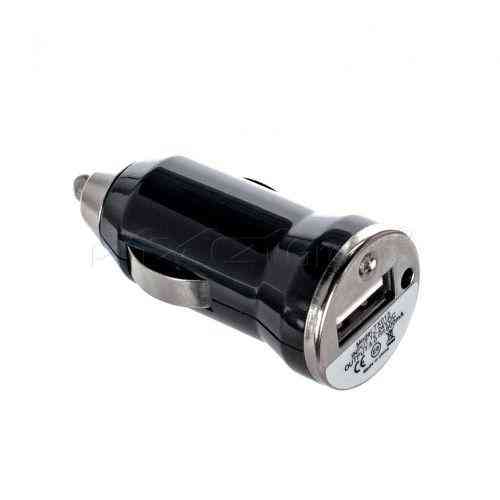 Автомобильная зарядка USB 5V, 1A, чёрная Полтава
