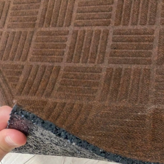 Килимок з гумової крихти 60*90см К-703 коричневий ДУБНО Житомир