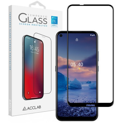 Стекло защитное ACCLAB Full Glue Nokia 5.4 (1283126510809) Винница - изображение 1