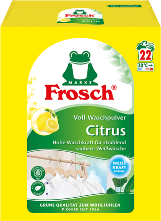 Стиральный порошок Frosch Цитрус 1,45 кг Киев