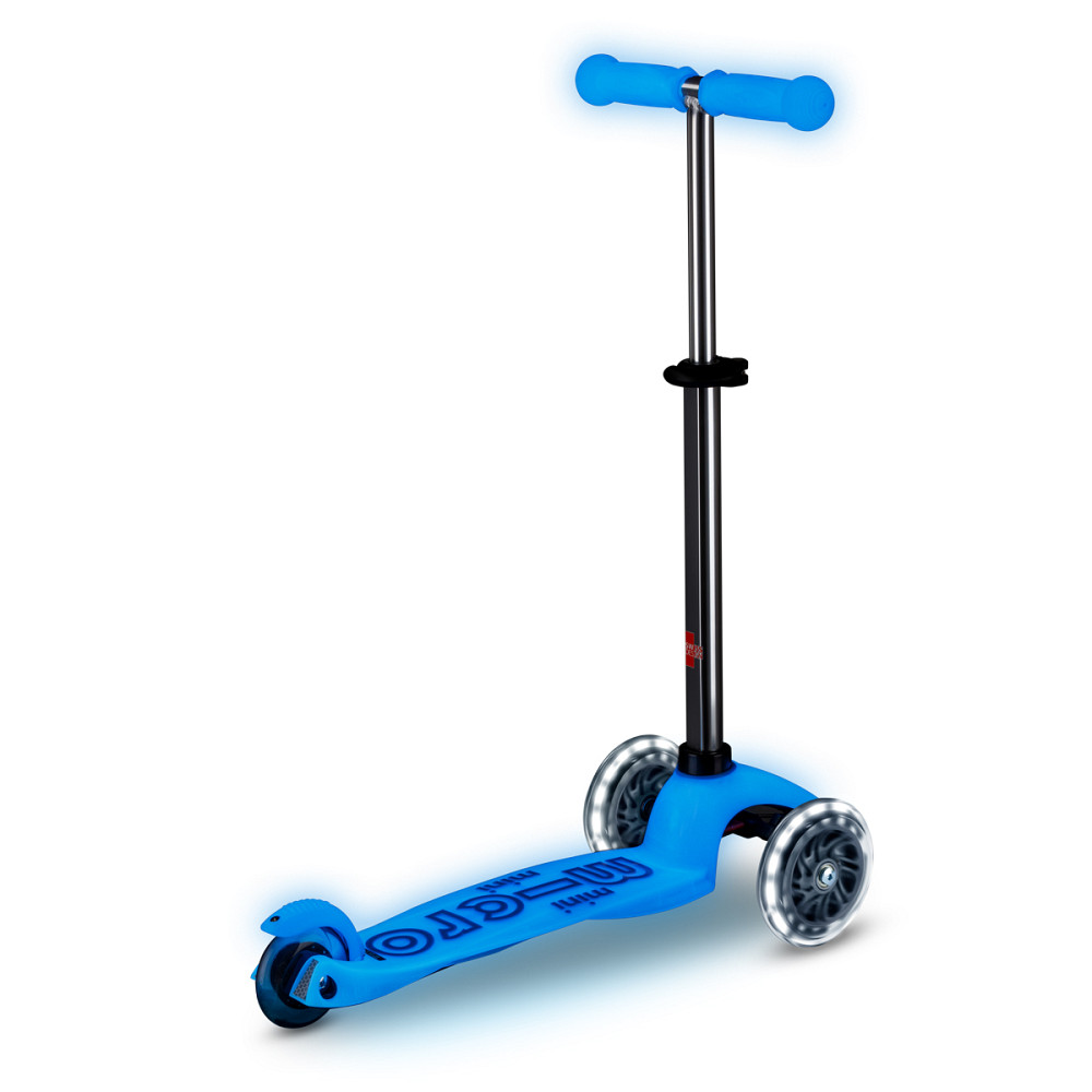 Самокат Micro серії Mini Deluxe Glow LED – Арктичний синій Дніпро - фото 5