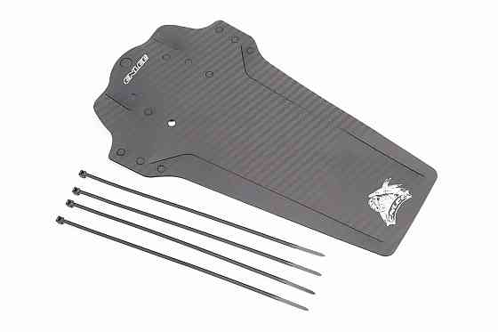 Крило поліпропіленове універсальне, кріпл. на стяжках, "карбон" Київ