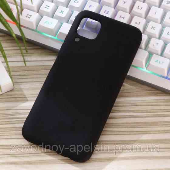 Huawei P40 lite JNY-L21A Чехол силиконовый (черный) Одесса