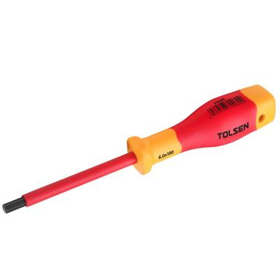 Отвертка Tolsen Premium диэлектрическая VDE шестигранная H 8.0х100 мм (V31008) Винница - изображение 1