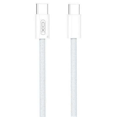 Дата кабель USB-C to USB-C 1.5m 60W white XO (NBQ260B_С_White) Вінниця - фото 1