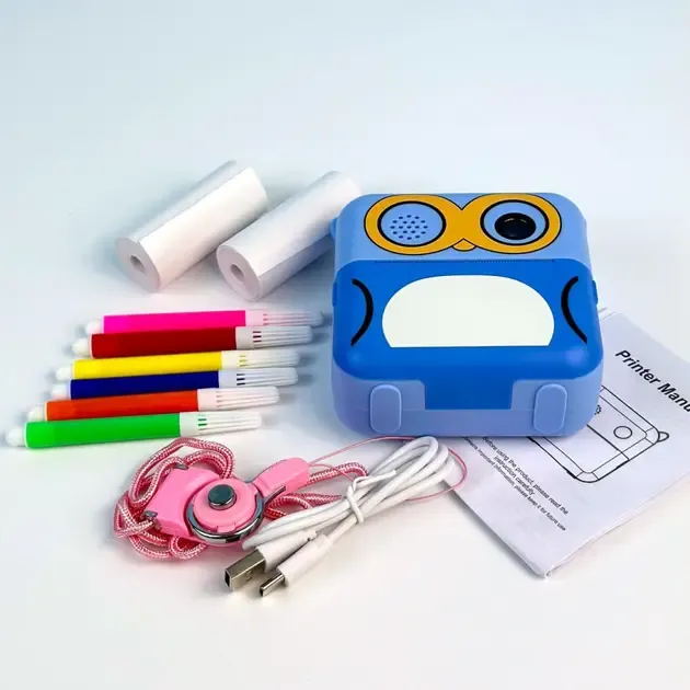 Детская фотокамера D2 с передней камерой, функцией печати, поддержкой карты памяти и MP3 Коломыя - изображение 8