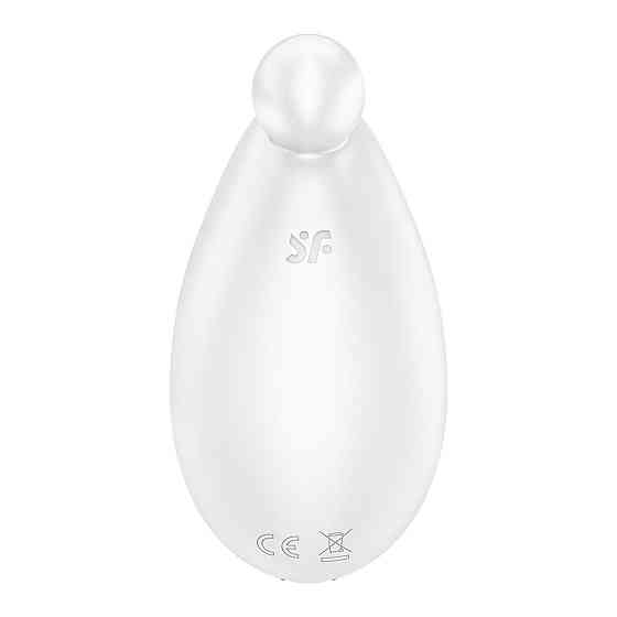 Вібратор для зовнішньої стимуляції Satisfyer Spot On 2 White, дуже потужний, гнучкий відросток Sex Aura Київ