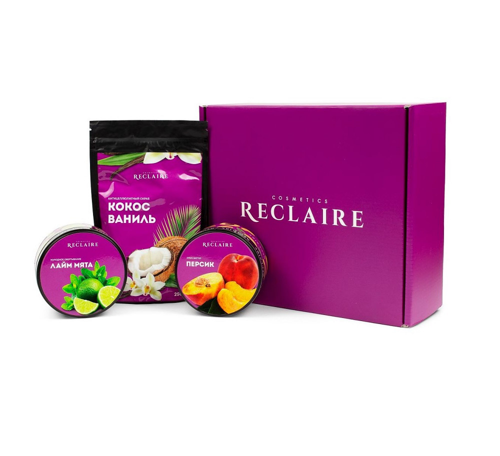 Холодный комплекс Скраб + Обертывание + Баттер Reclaire 650 мл Киев - изображение 1