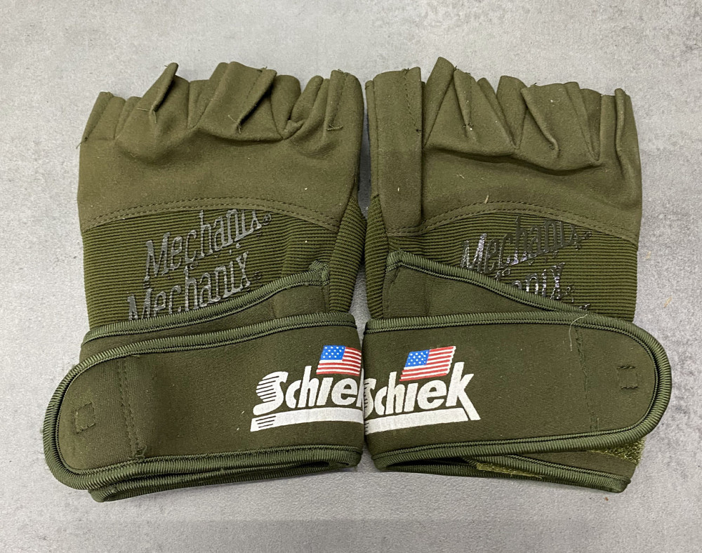 Рукавички тактичні Безпальцеві Schiek Mechanix, США, колір Олива, розмір M Solmir Київ - фото 2