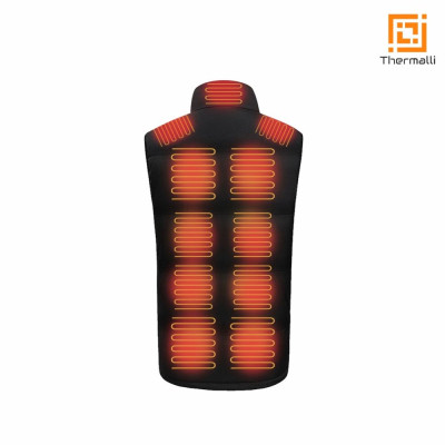 Жилет с подогревом Thermalli Morzine чорний XL (10100305-01XL) Винница - изображение 4