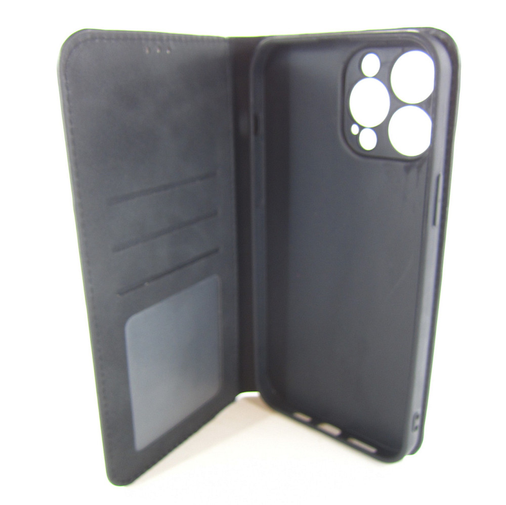 Чохол книжка iPhone 13 Pro Max Premium Case (чорний) Одеса - фото 7