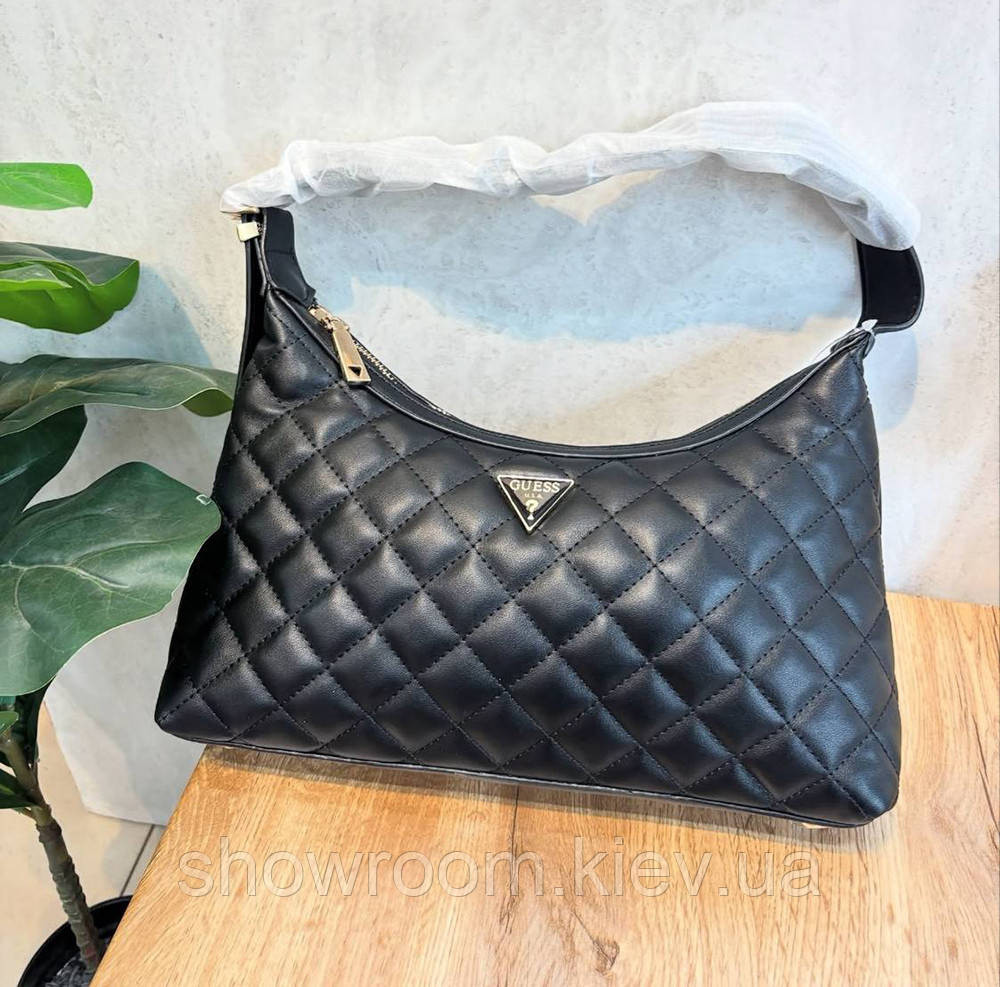 Женская удобная сумочка Guess (954117) black Киев - изображение 2