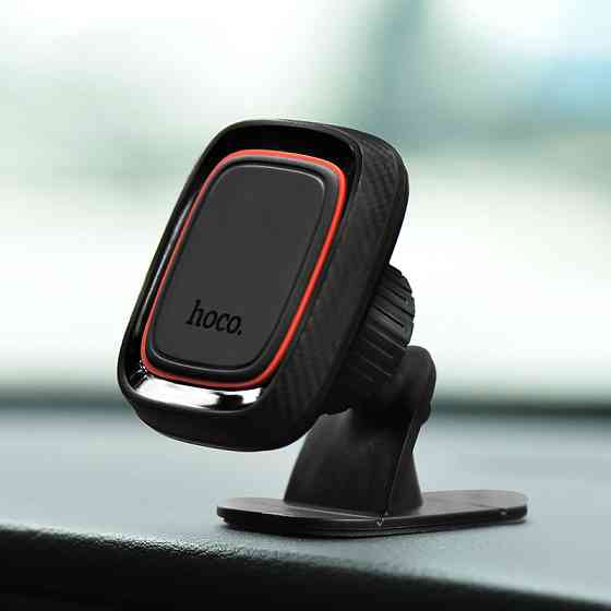 Автодержатель для телефона HOCO CA24 Lotto, магнитный, черный Киев