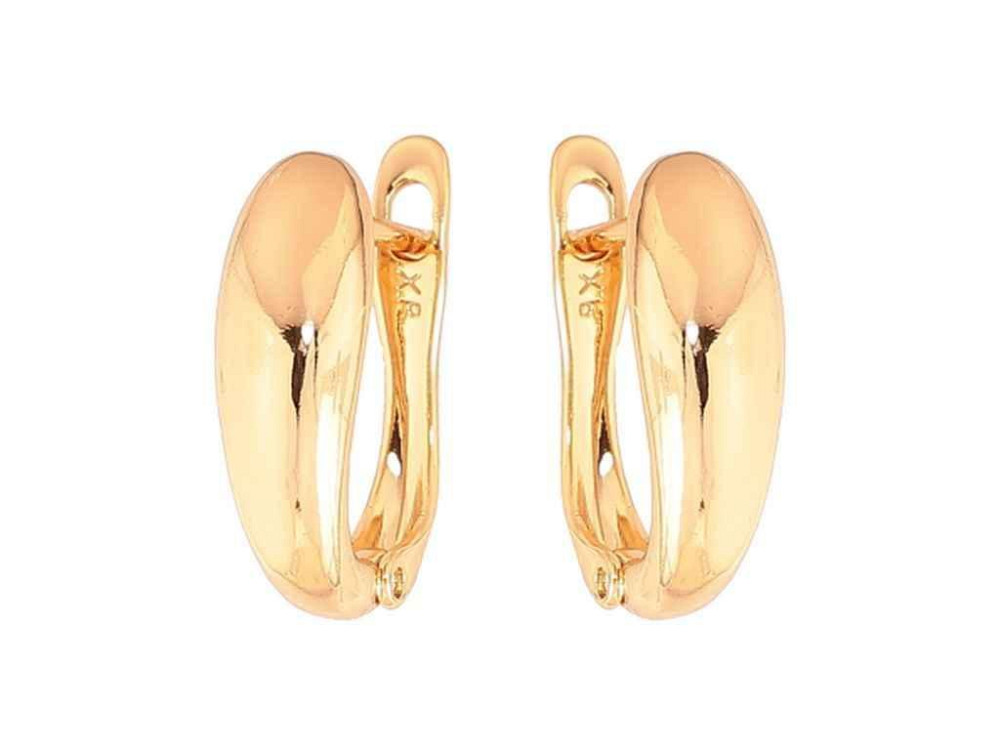 Сережки англійська застібка Позолота 18K «Декоративні» 291519 ТМ XUPING Київ - фото 1