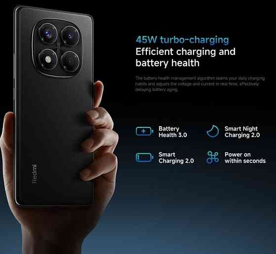 Смартфон Xiaomi Redmi Note 14 8/256Gb. Black Київ