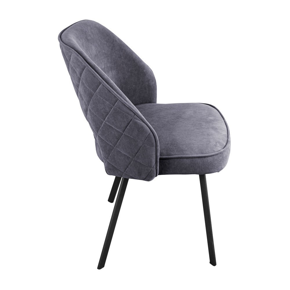 Стілець крісло м'який MarvelDesign Simple 54 прямокутні ніжки Сірий Київ - фото 6