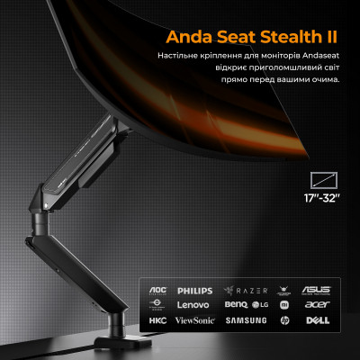 Кронштейн Anda Seat Stealth II 17 (AD-W-A6D-1S-BO) Винница - изображение 6