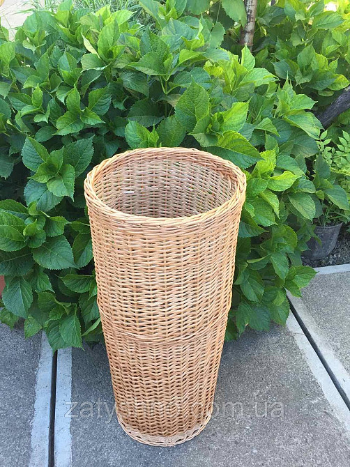 Корзина плетеная  высокая для овощей Киев - изображение 2