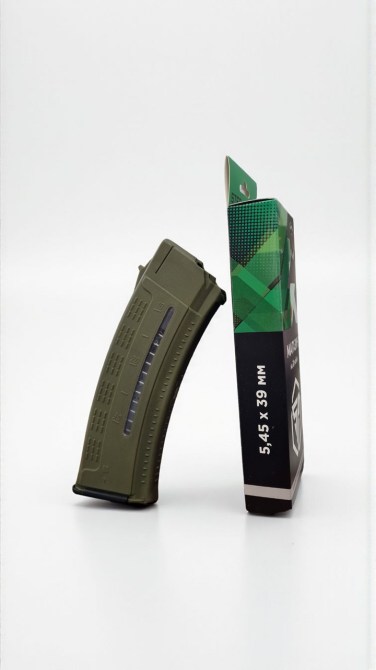 Магазин для АК ріжок патронтаж 5.45х39 чорний Одеса - фото 10