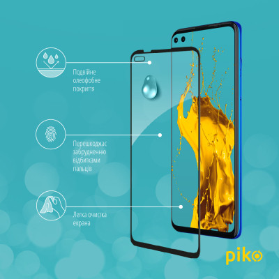 Стекло защитное Piko Full Glue MOTO G100 (1283126521348) Винница - изображение 5