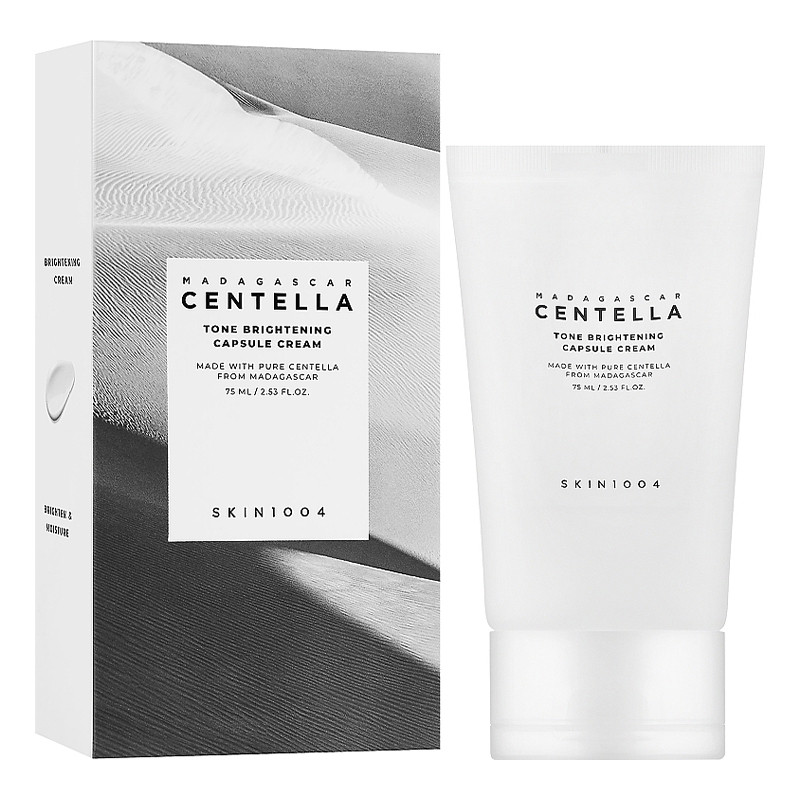 Крем для лица осветляющий с центеллой Madagascar Centella Tone Tone Brightening Capsule Cream SKIN1004 75 мл Киев - изображение 1
