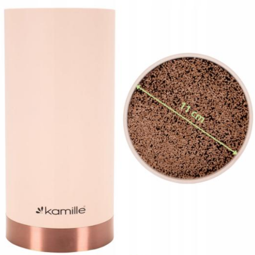 Набір ножів 6 предметів:(5шт + кругла підставка) білий 7630 KAMILLE Житомир - изображение 8