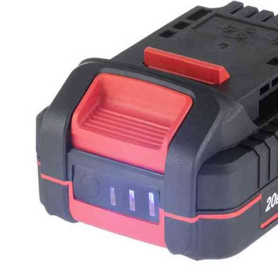 Акумулятор Li-ion INTERTOOL WT-0340, 20 В, 2,0 Аг -  індикаторна батарея intertool Львів