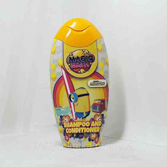 Дитячий шампунь і гель для душа 2 в 1 Minions Magic Bath 200мл. Львів