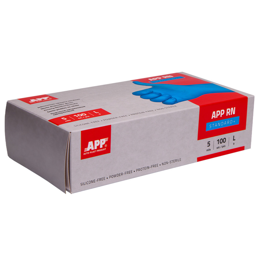 Рукавички нітрилові (0,13мм) одноразові 
