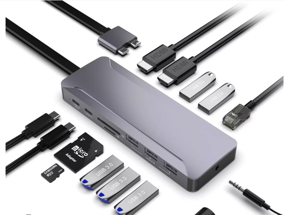 Концентратор Rocketek HC481 13 в 1 Луцьк - фото 1