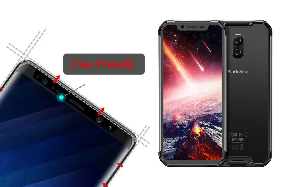 Защитное стекло HyperGlass Pro для Blackview BV9600, BV9600E, BV9600 Plus, BV9600 Pro – максимальная Киев - изображение 4