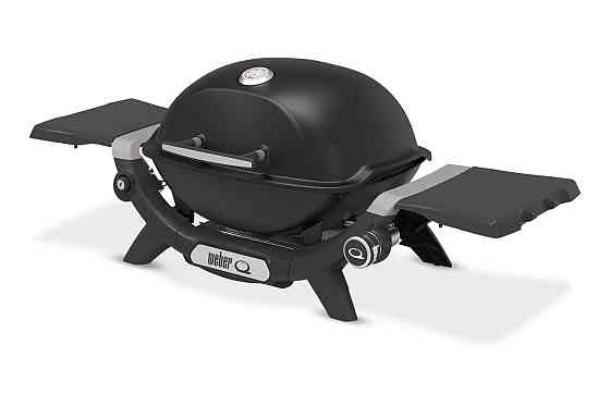 Газовый гриль Weber Q1200N Black с боковыми столиками 1501070 Код: 012982 Ровно
