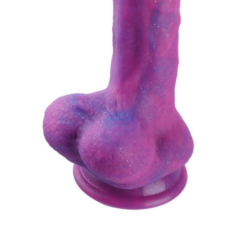 Фалоімітатор 8.2″ з вібрацією для секс-машин Hismith Purple Silicone Dildo with Vibe, KlicLok Sex Aura Київ - фото 6