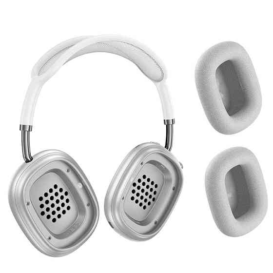 Беспроводные накладные наушники HOCO W65 Plus Happy ANC BT headphones Silver Одесса