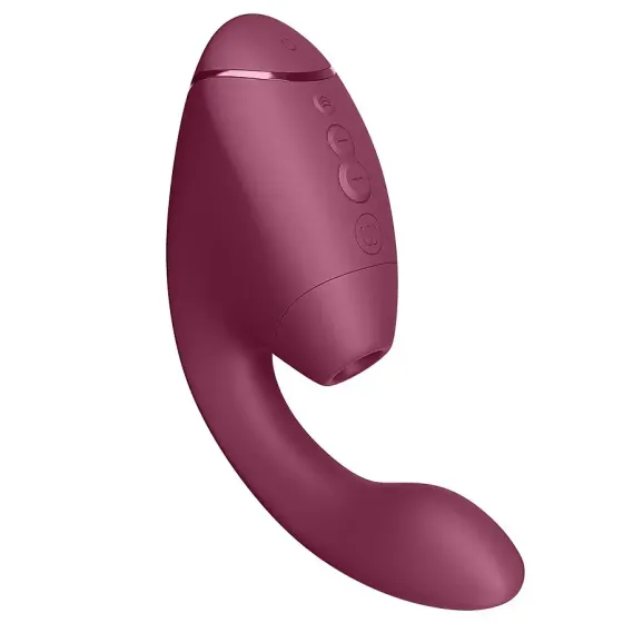 Подвійний вакуумний кліторальний стимулятор з вібрацією Womanizer Next Duo - Dusky Pink Львів