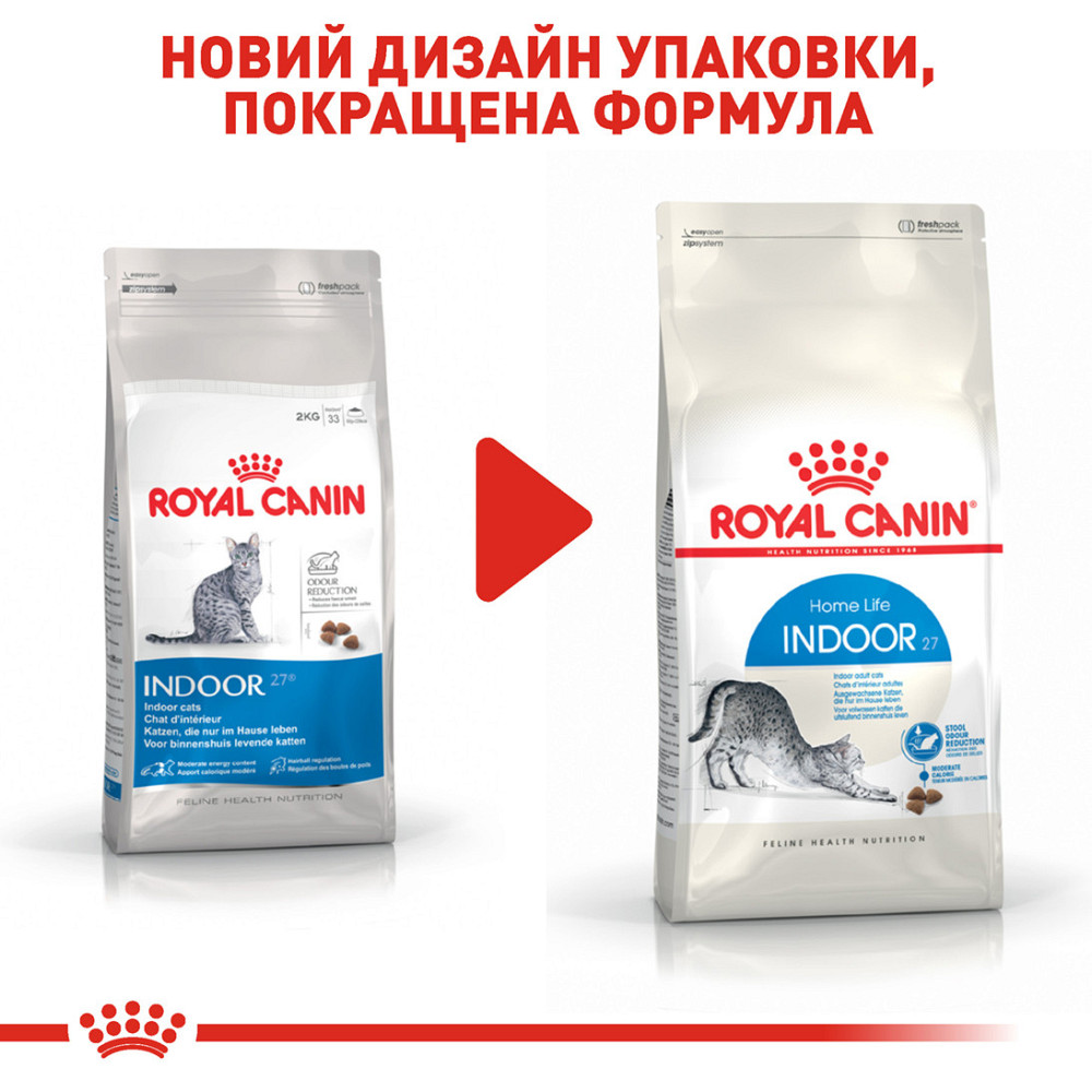 Корм для домашніх котів ROYAL CANIN INDOOR 4.0 кг Київ - фото 8