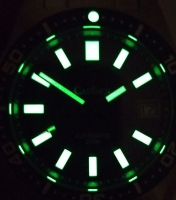 Годинник Cadisen Submariner NH35 38mm дайвер. Київ - фото 5