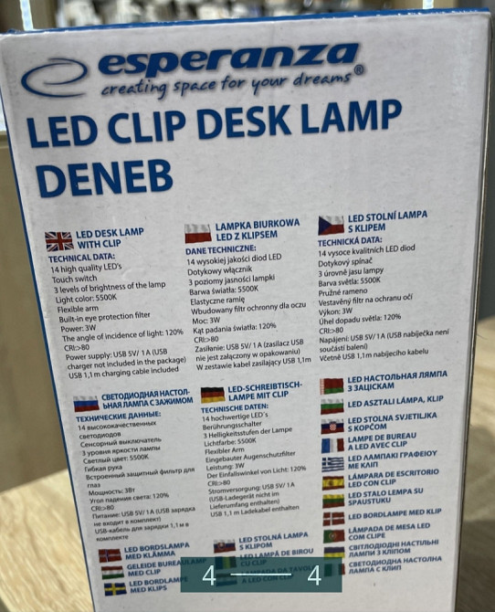 USB Лампа Led Esperanza Київ - фото 4